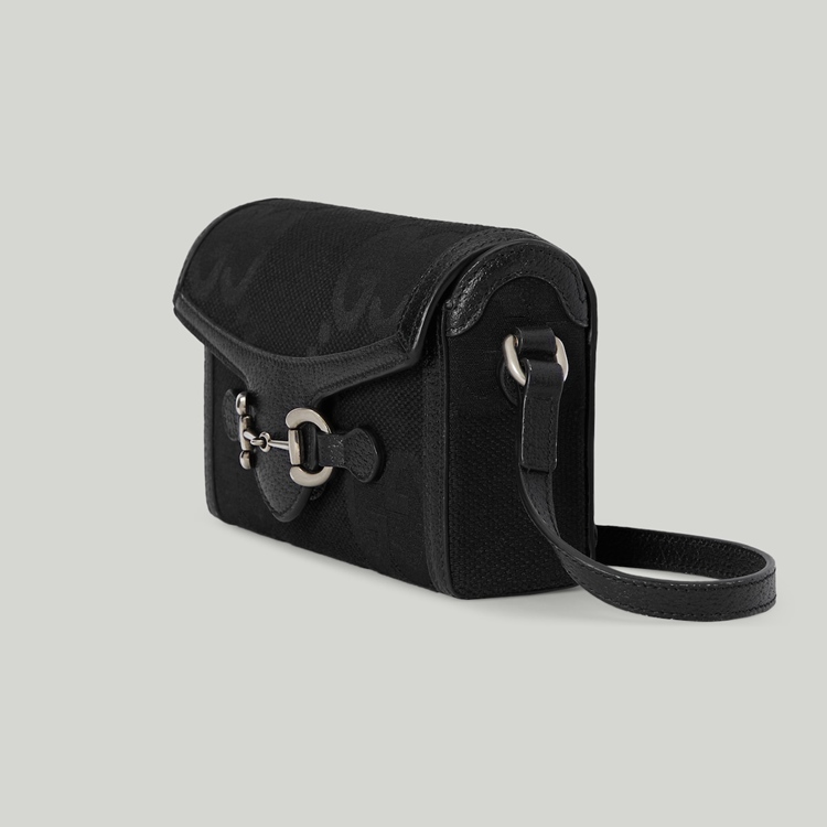 699296.FABGN.1000.002.056.0000.Light Gucci Horsebit 1955 jumbo GG mini bag